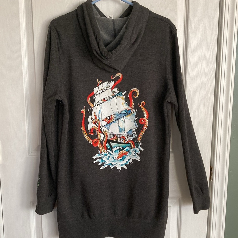 Mountains and Mermaids sweatshirt dress